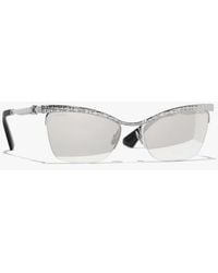 CHANEL - Cat-Eye Sunglasses - Lyst