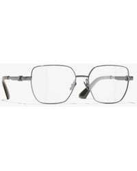 CHANEL - Square Eyeglasses - Lyst