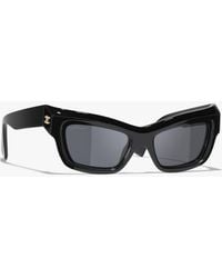 CHANEL - Cat-Eye Sunglasses - Lyst