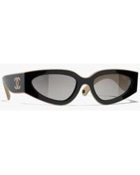 CHANEL - Cat Eye Sunglasses - Lyst