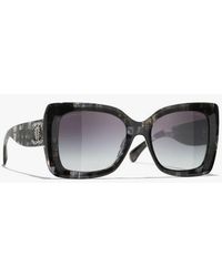 CHANEL - Square Sunglasses - Lyst