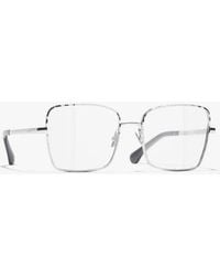 CHANEL - Square Eyeglasses - Lyst