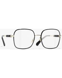 CHANEL - Square Eyeglasses - Lyst
