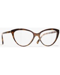 CHANEL - Cat-Eye Eyeglasses - Lyst