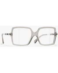 CHANEL - Square Eyeglasses - Lyst