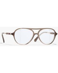 CHANEL - Pilot Light Glasses - Lyst