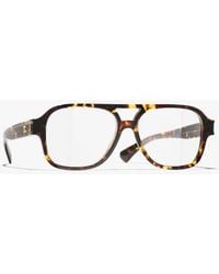 CHANEL - Pilot Eyeglasses - Lyst