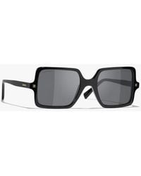 CHANEL - Square Sunglasses - Lyst