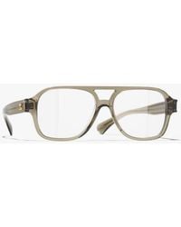 CHANEL - Pilot Eyeglasses - Lyst