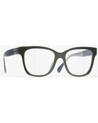 CHANEL - Square Eyeglasses - Lyst