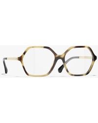 CHANEL - Square Eyeglasses - Lyst