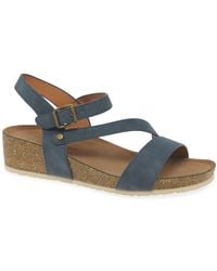 Lunar - Cluster Wedge Sandal - Lyst