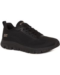 Skechers - Bob Sport B Lite Lace Trainers - Lyst