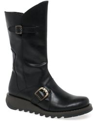 Fly London - 'mes 2' Calf Length Boots - Lyst
