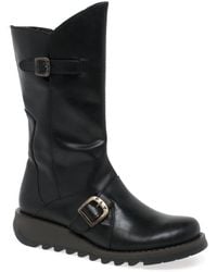 Fly London - 'mes 2' Calf Length Boots - Lyst
