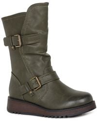Heavenly Feet - Hannah Calf Length Boots - Lyst