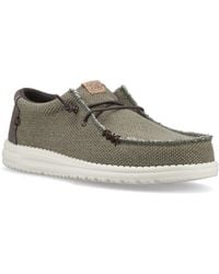 HEYDUDE - Wally Braided Slip On Shoes - Lyst