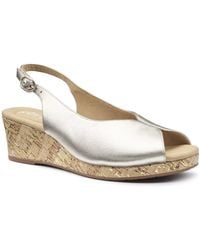 Hotter - Atlantic Wedge Sandals - Lyst