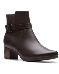 clarks womens boots wide fit
