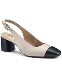Hotter - Shimmy Slingback Court Shoes - Lyst