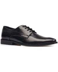 Base London - Marley Plain Toe Derby Shoes - Lyst