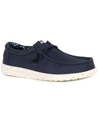 HEYDUDE - Wally Stretch Canvas Shoes - Lyst