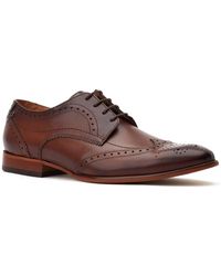 Base London - Barbera Lace Up Brogues - Lyst