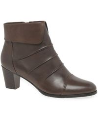 Regarde Le Ciel - Sonia 134 Ankle Boots Colour: Elefant () - Lyst