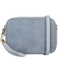 Elie Beaumont - Crossbody Suede Messenger Bag - Lyst