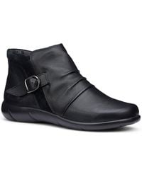Hotter - Bramley Wide Fit Ankle Boots - Lyst