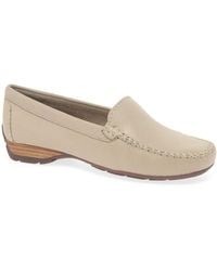 Charles Clinkard - Sun Ii Womens Moccasins Women's Loafers / Casual Shoes In Beige - Lyst