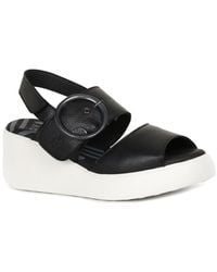 Fly London - Digo Wedge Heel Sandals - Lyst