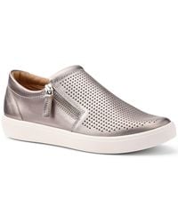 Hotter - Daisy Wide Fit Slip On Trainers - Lyst