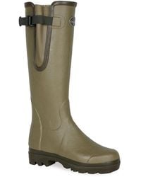 Le Chameau - Vierzon Jersey Lined Wellies Rain Boots - Vert Vierzon - Lyst