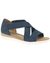 Gabor Promise Sandals - Blue