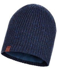 Buff Lyne Knitted Hat - Blue