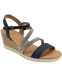 Lotus - Goldie Wedge Sandals - Lyst