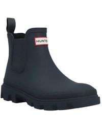 HUNTER - Downpour Chelsea Wellingtons Colour: Rubber - Lyst