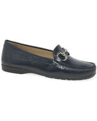 Charles Clinkard - Rosela Snaffle Moccasins Patent - Lyst