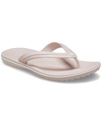 Crocs™ - Crocband Flip Toe Post Sandals - Lyst