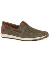 Rieker - Mariner Slip On Boat Shoes Colour: 64 Fango - Lyst