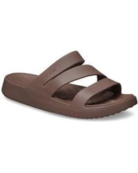 Crocs™ - Getaway Strappy Mule Sandals - Lyst