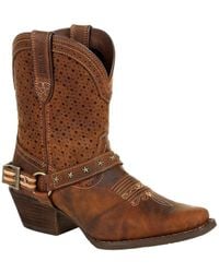 Durango - Crush Shortie Western Boots - Lyst