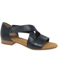 gabor flat sandals