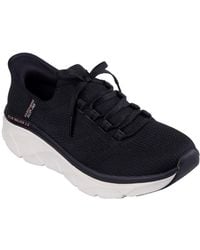 Skechers - D&Apos;Lux Walker 2.0 Thrill Movement Trainers /Tan Synth - Lyst