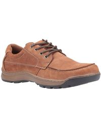 Hush Puppies Tucker Lace Casual Shoes - Brown