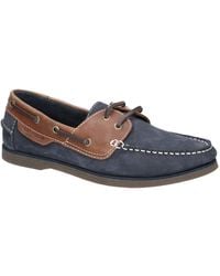 Hush Puppies - Henry Lace Up Moccasin Shoes - Lyst