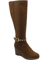 Ravel - Arkle Knee High Wedge Boots - Lyst