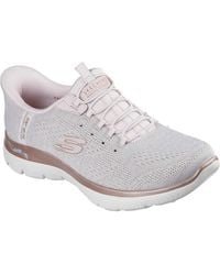 Skechers - Arch Fit Summits Soft Shimmer Trainers - Lyst