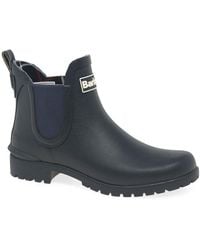 Barbour - Wilton Wellington Ankle Boots - Lyst